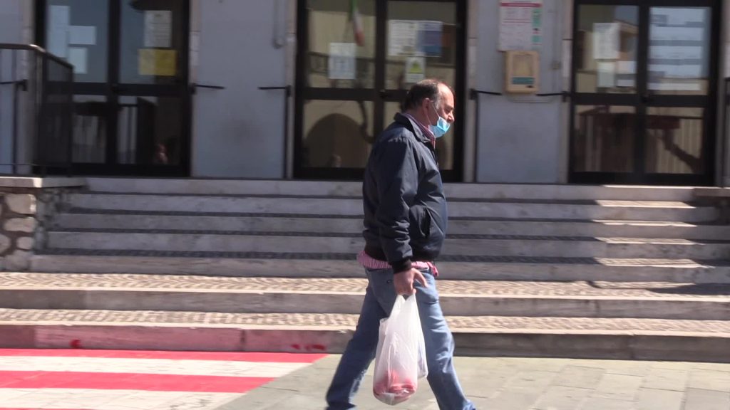 Un abitante di Bellegra, il paese non contagiato dal Coronaviurs