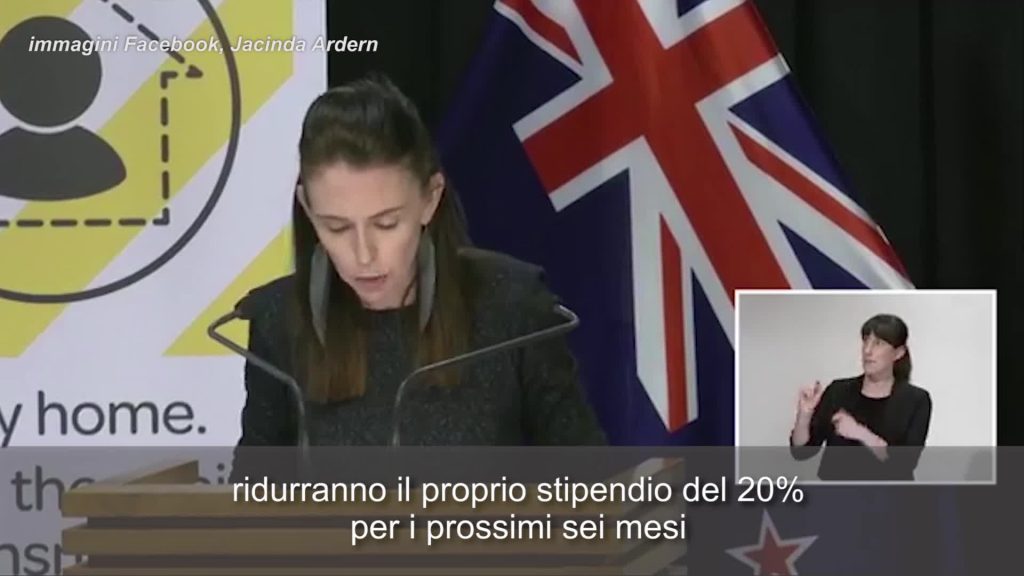 Coronavirus, in Nuova Zelanda il governo si taglia il 20% dello stipendio