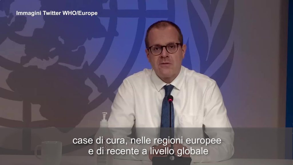 Coronavirus, Oms: "La metà dei morti in Europa viveva nelle case di cura"