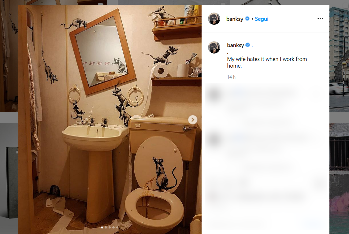 Banksy Instagram