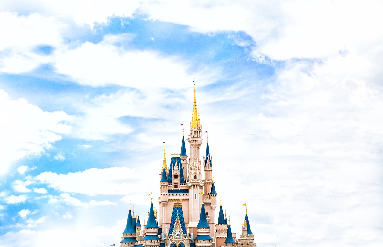 Il castello di Disneyland, il parco a tema di The World Disney Company