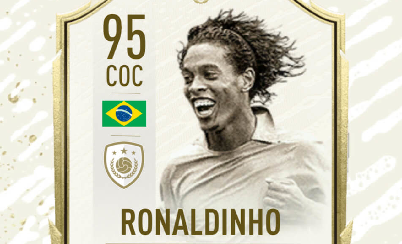 Ronaldinho Carta Icon Fifa 20