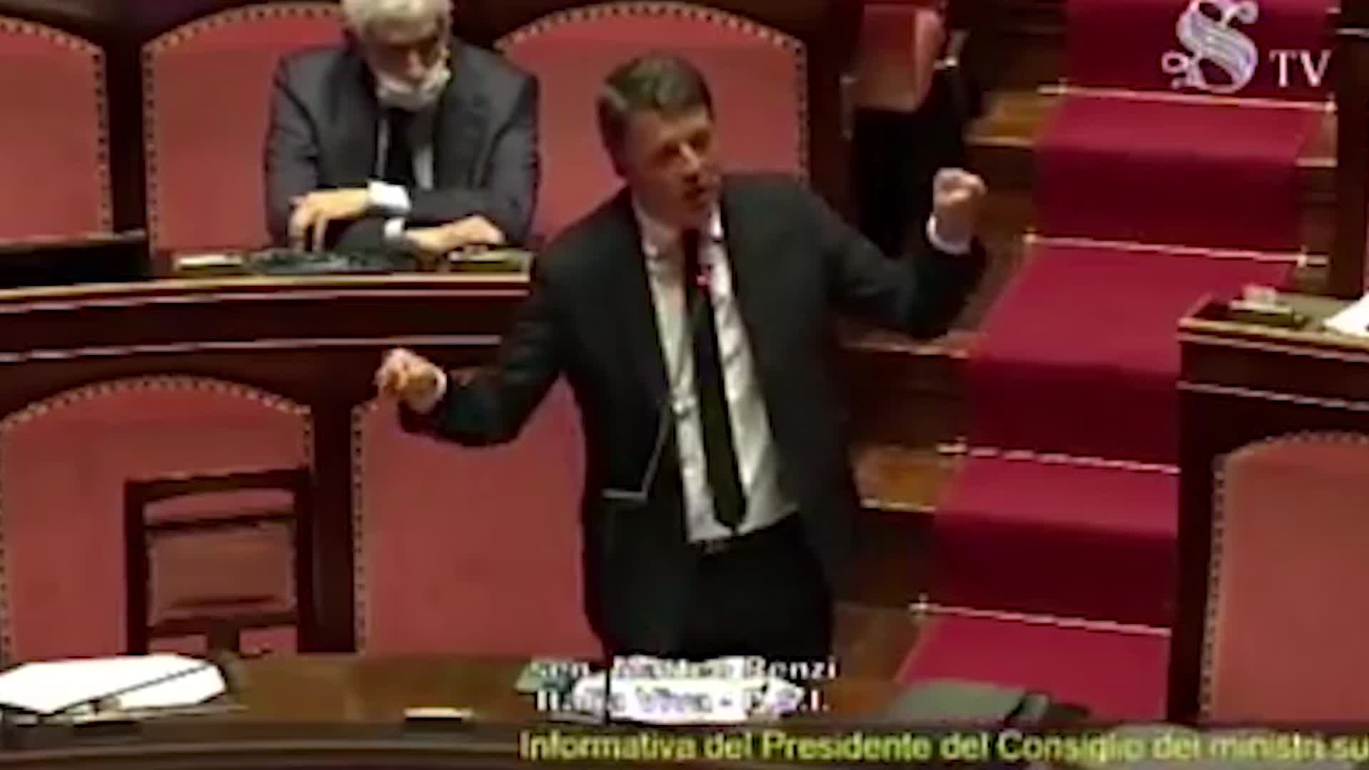Renzi in aula: "I morti di Bergamo e Brescia ci direbbero di riaprire"