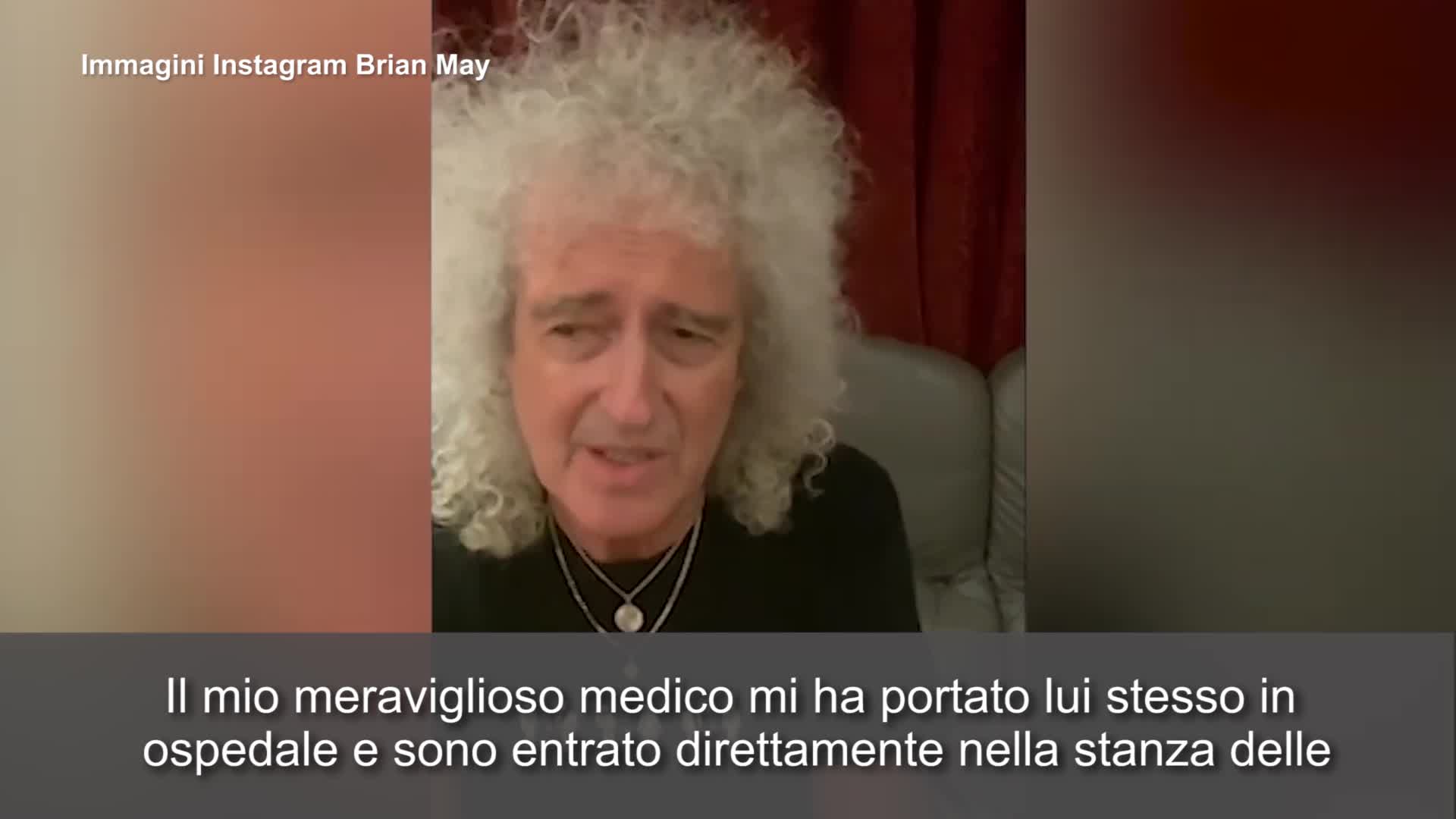 Brian May dei Queen ai fan: "Ho avuto un infarto"