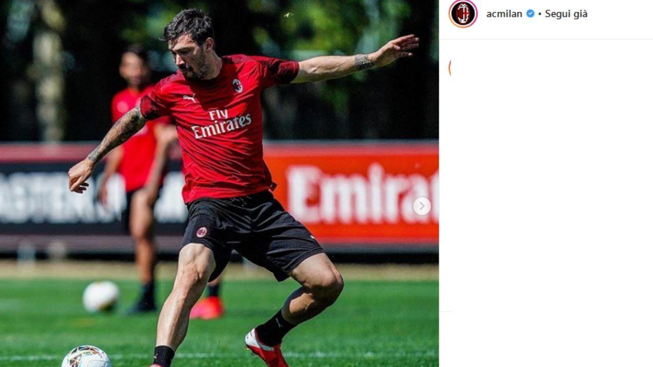 Alessio Romagnoli @Instagram Milan