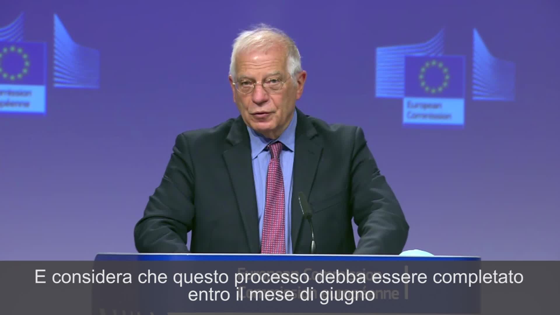 Borrell, Ue