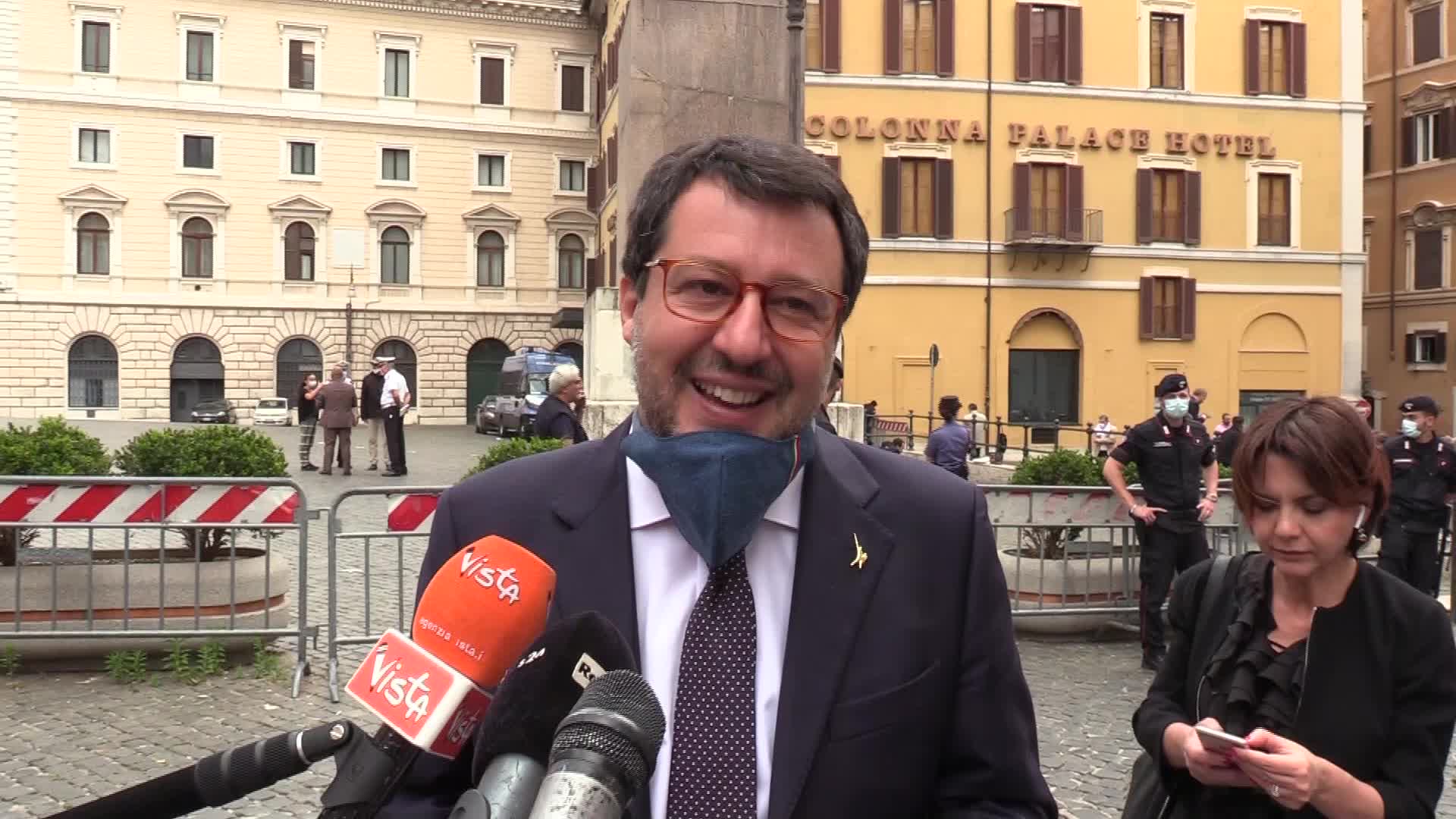 Stati generali, Salvini: "Avvisati con un messaggino"