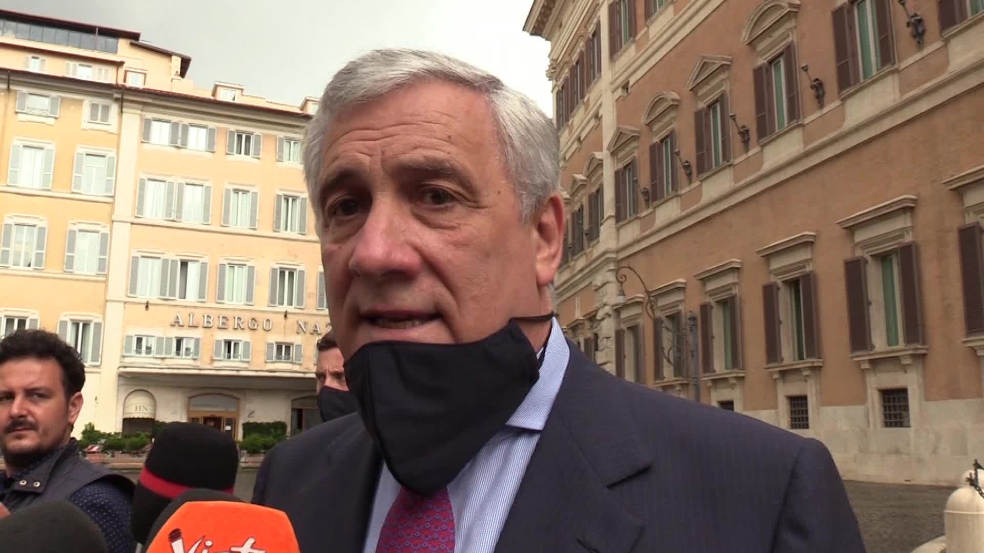 Mes, Tajani: "Nessun soccorso azzurro al Senato"