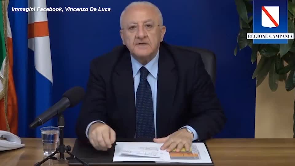 De Luca attacca Salvini