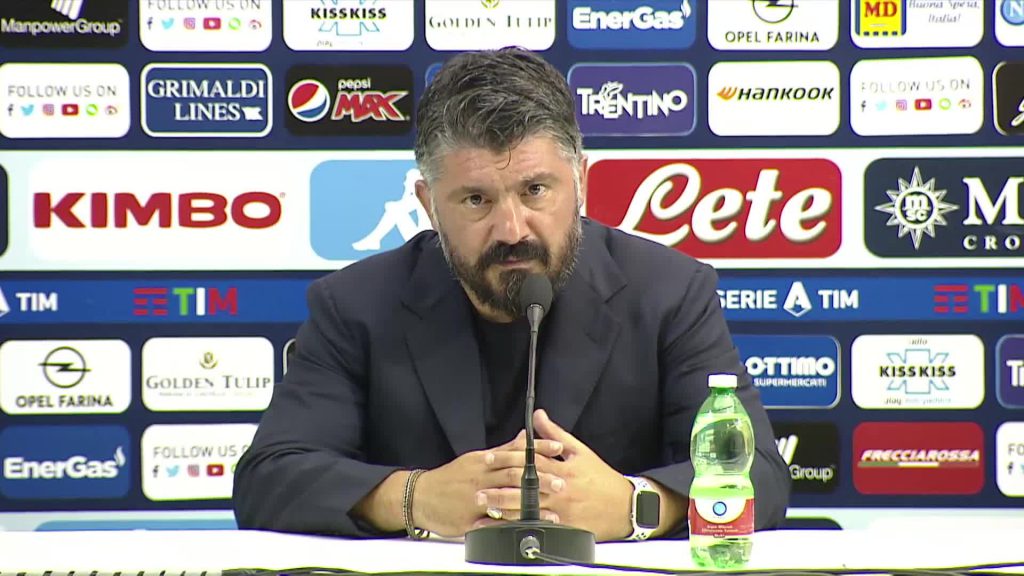 Napoli, Gattuso: "Con l'Atalanta non sarà semplice"