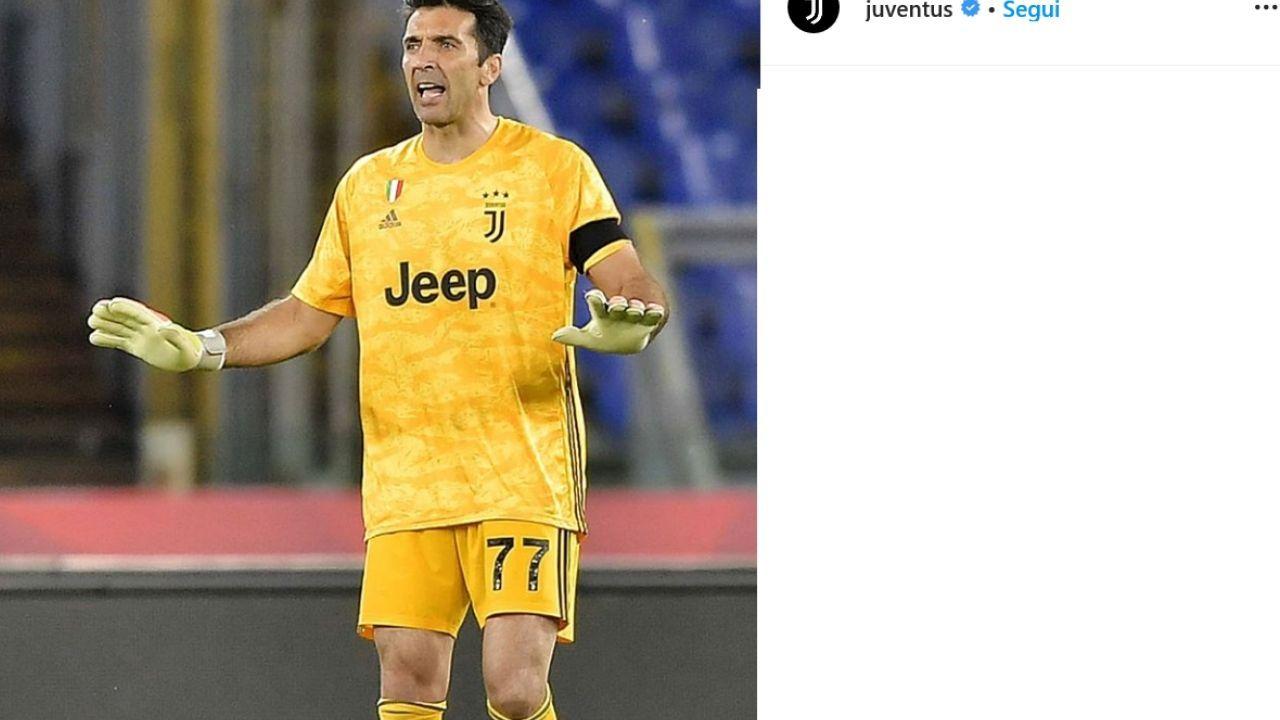 Gigi Buffon @Instagram Juventus