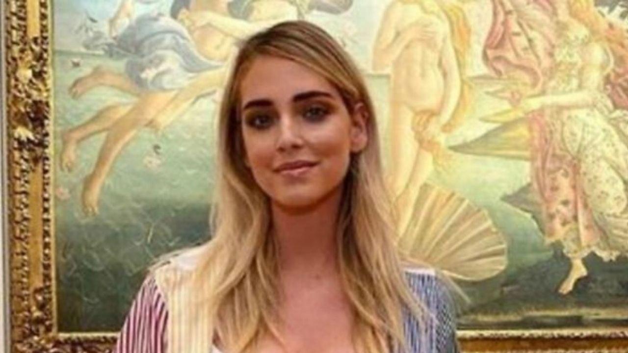 Chiara Ferragni agli Uffizi @Instagram