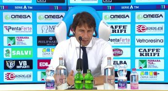 Spal-Inter, Conte non ci crede: “Scudetto? Sei punti sono tanti…”