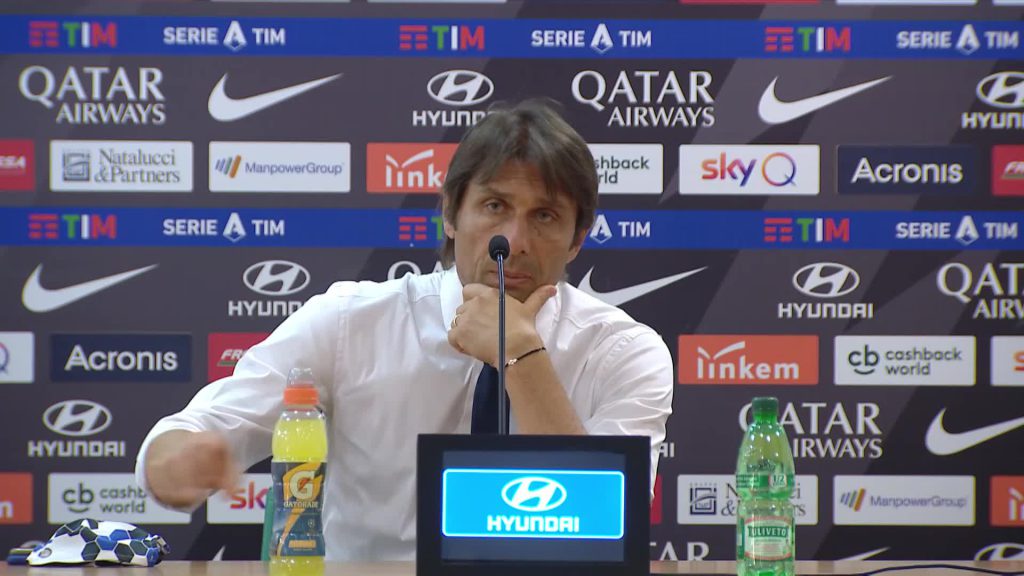 Roma-Inter, Conte: "Calendario? Anomalie per danneggiarci"