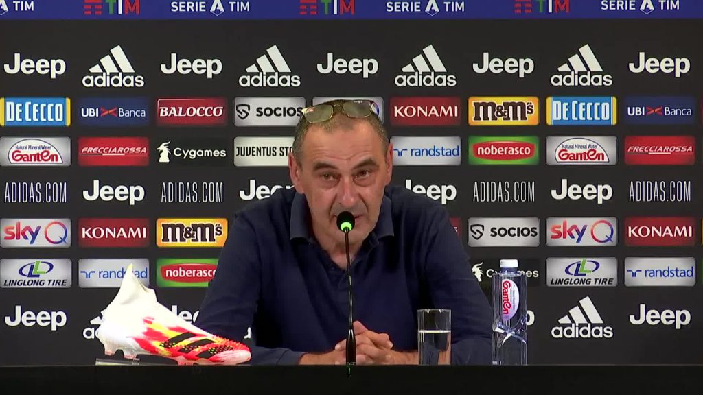 Juve-Samp, Sarri: "Lo scudetto più difficile dei nove bianconeri"