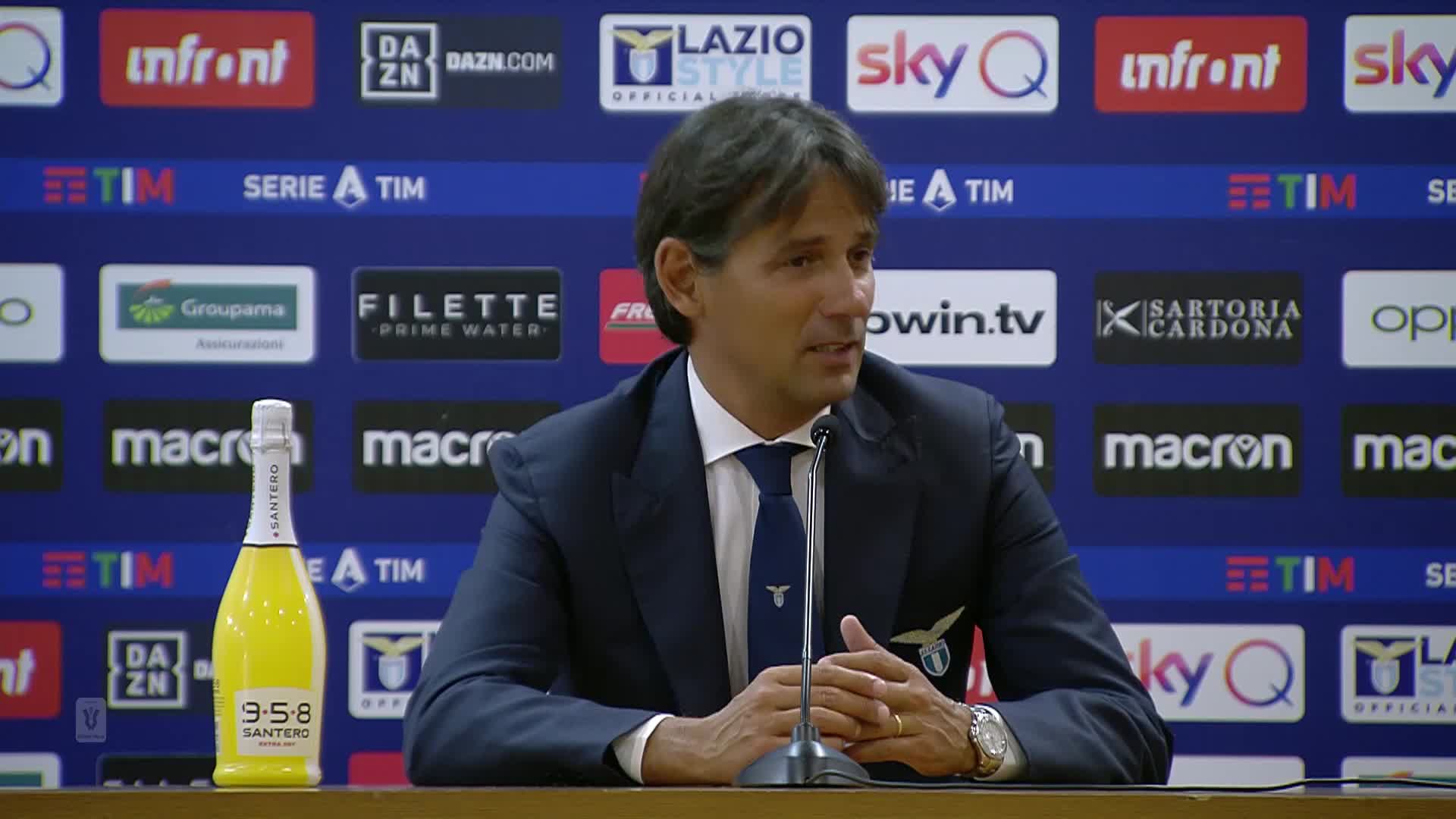 Lazio-Brescia, Inzaghi: "Orgoglioso dei nostri record"