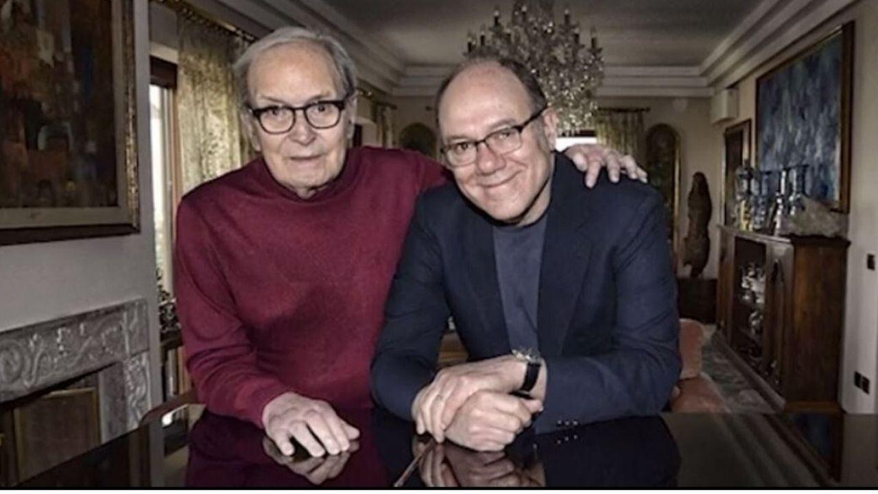 Ennio Morricone e Carlo Verdone @Facebook