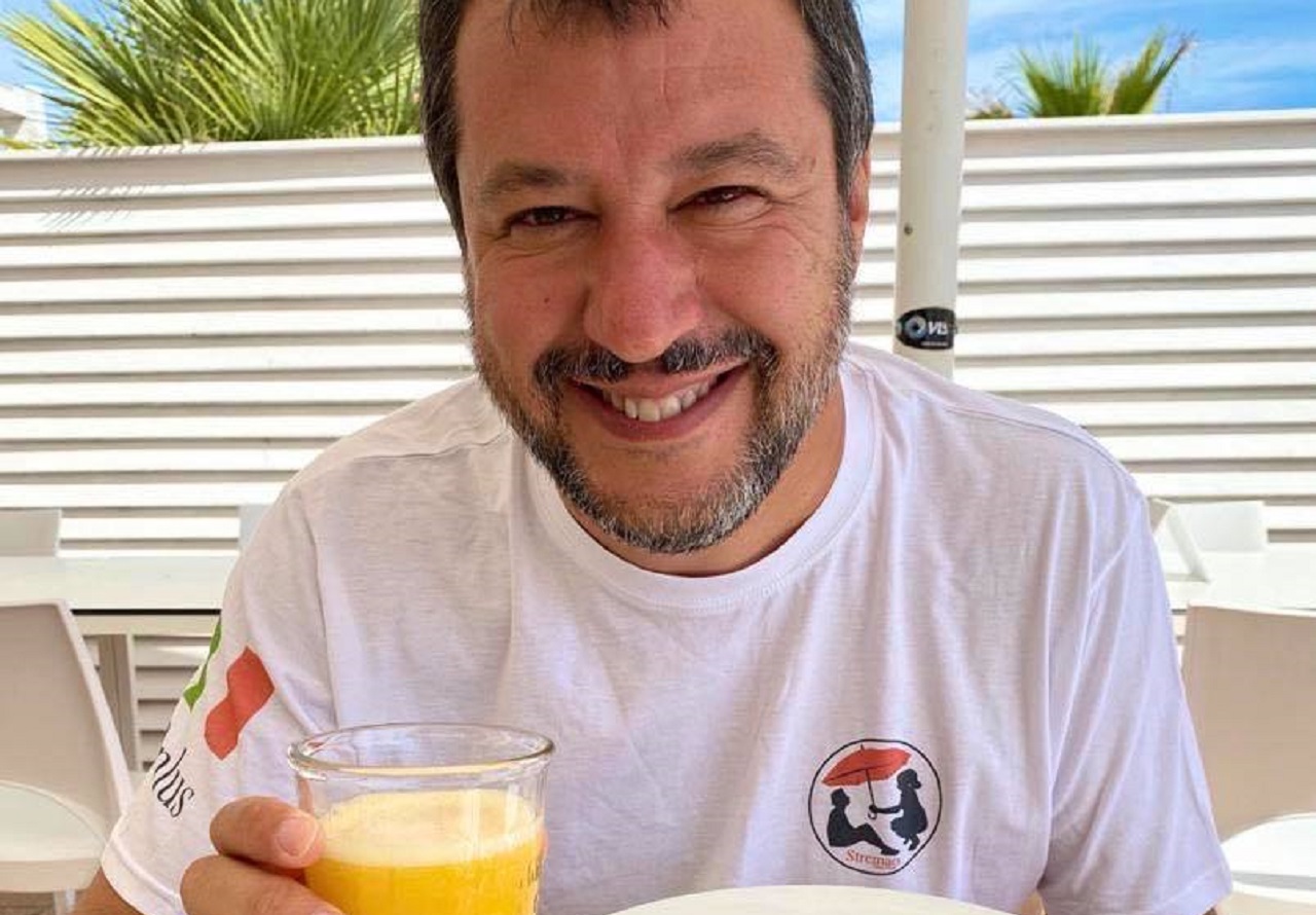 Matteo Salvini Papeete