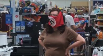 Coronavirus, Usa: indossano foulard con la svastica al supermercato