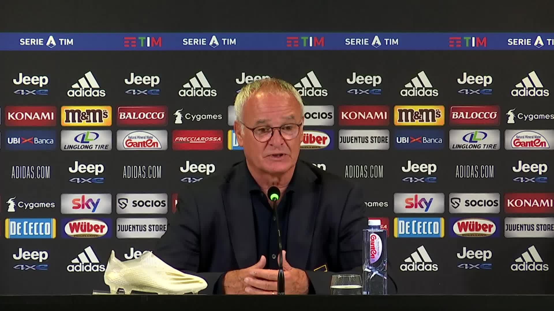 Juventus-Sampdoria, Ranieri: "Siamo stati pavidi, paurosi, lenti"