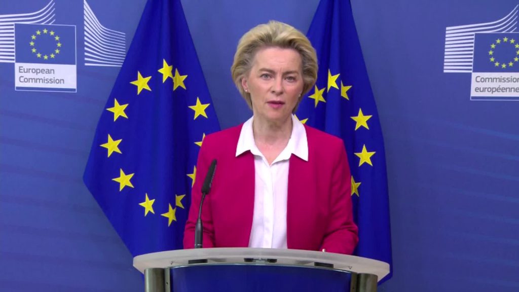 Coronavirus, von der Leyen: “Fino a 50 milioni di dosi da aprile”