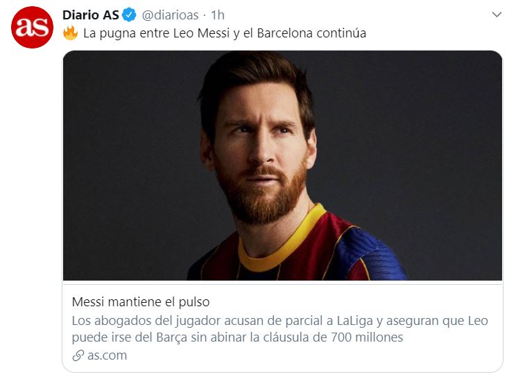 Guerra tra Messi e il Barcellona: per Leo la clausola “non è valida”