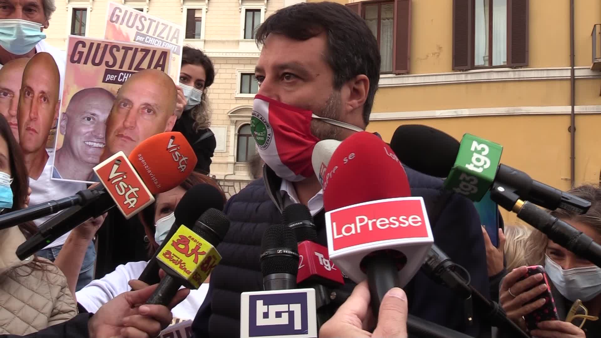 Dpcm, Salvini: "Sono preoccupato, noi vogliamo collaborare"