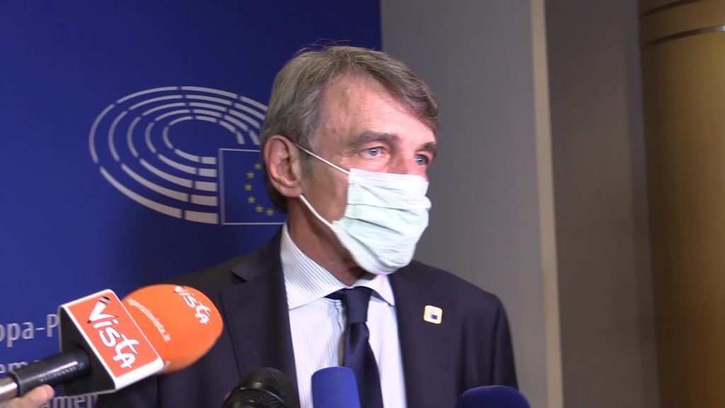 Sassoli, Covid: "Situazione seria e sempre più grave"