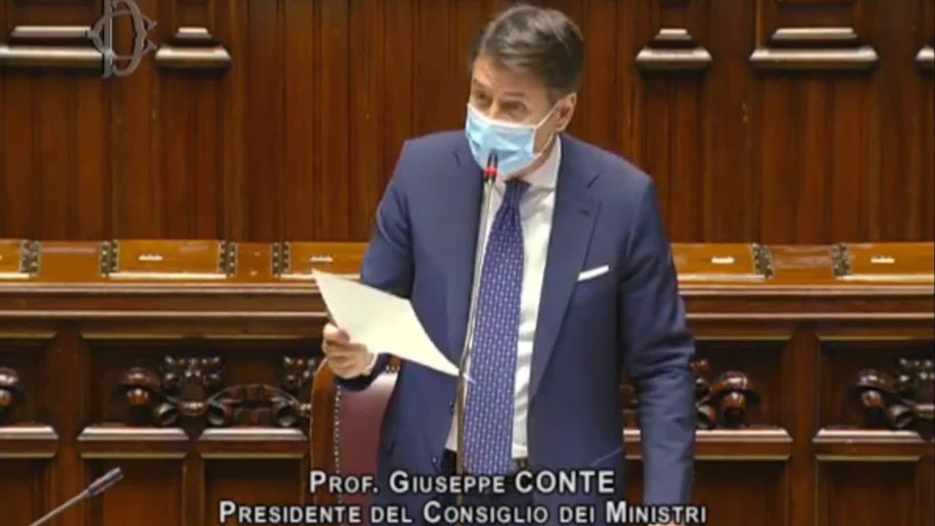 Mes, Conte parla alla Camera: “La ratifica è del Parlamento”
