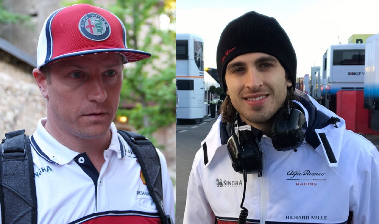 Kimi Raikkonen, Antonio Giovinazzi, Alfa Romeo