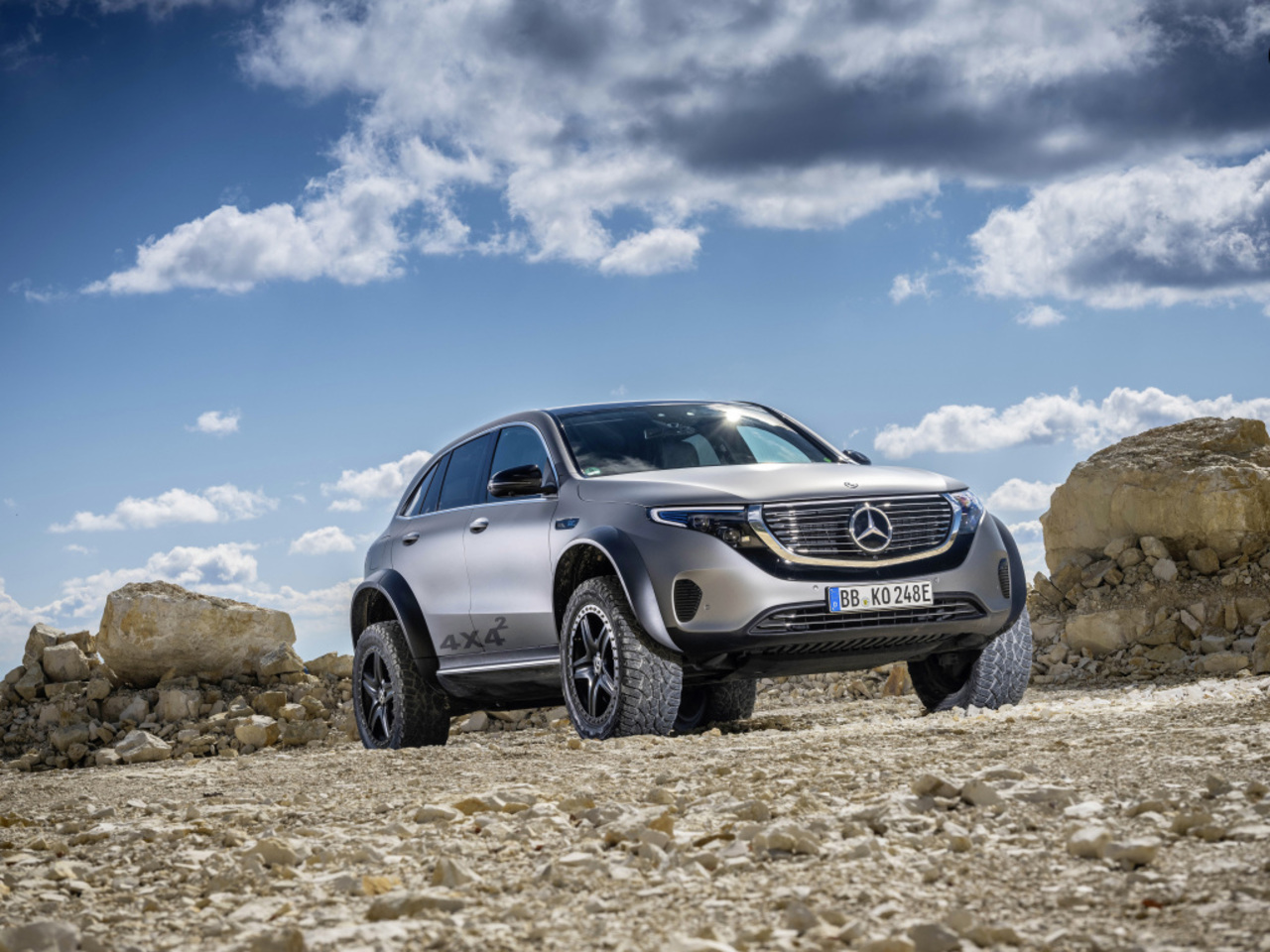 Mercedes EQC 4x4², una fuoristrada elettrica estrema