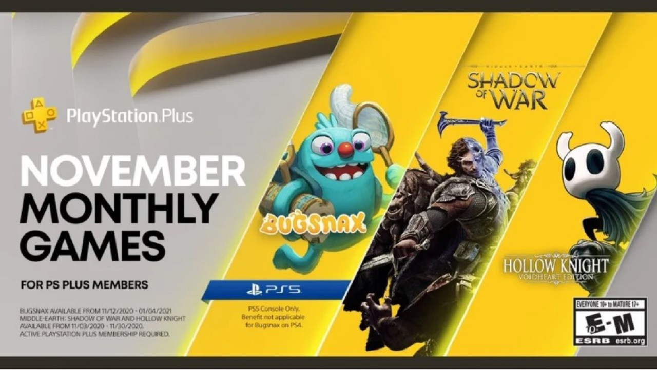 PlayStation Plus, svelati i giochi gratuiti di novembre