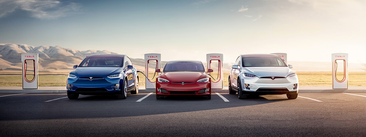 Tesla Supercharger Hero