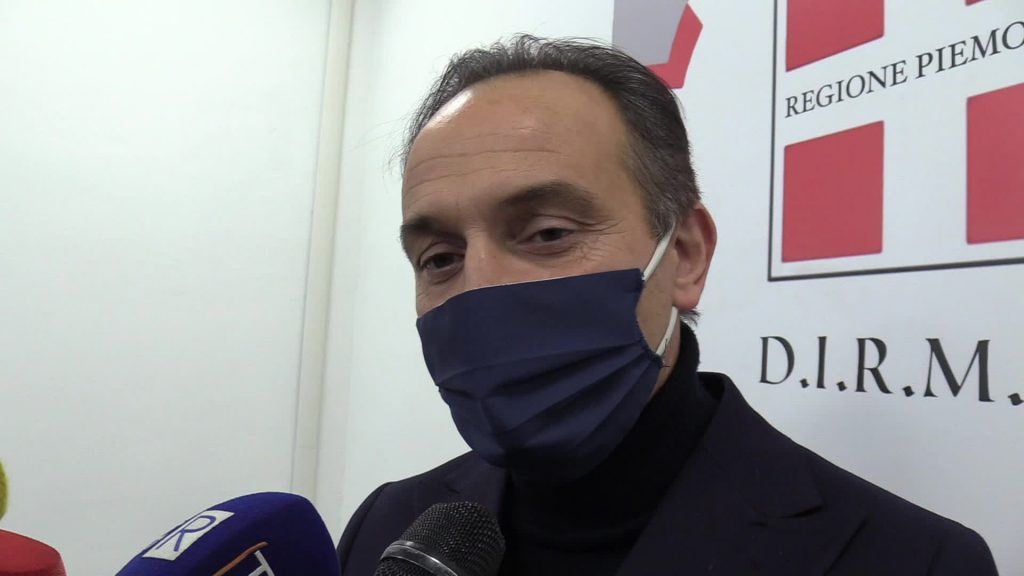 Covid, Cirio: "Da domenica Piemonte zona gialla"