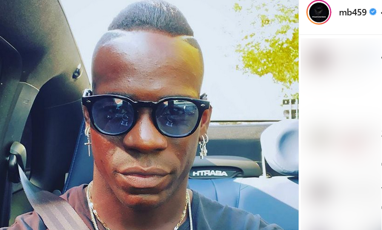 Mario Balotelli, Instagram