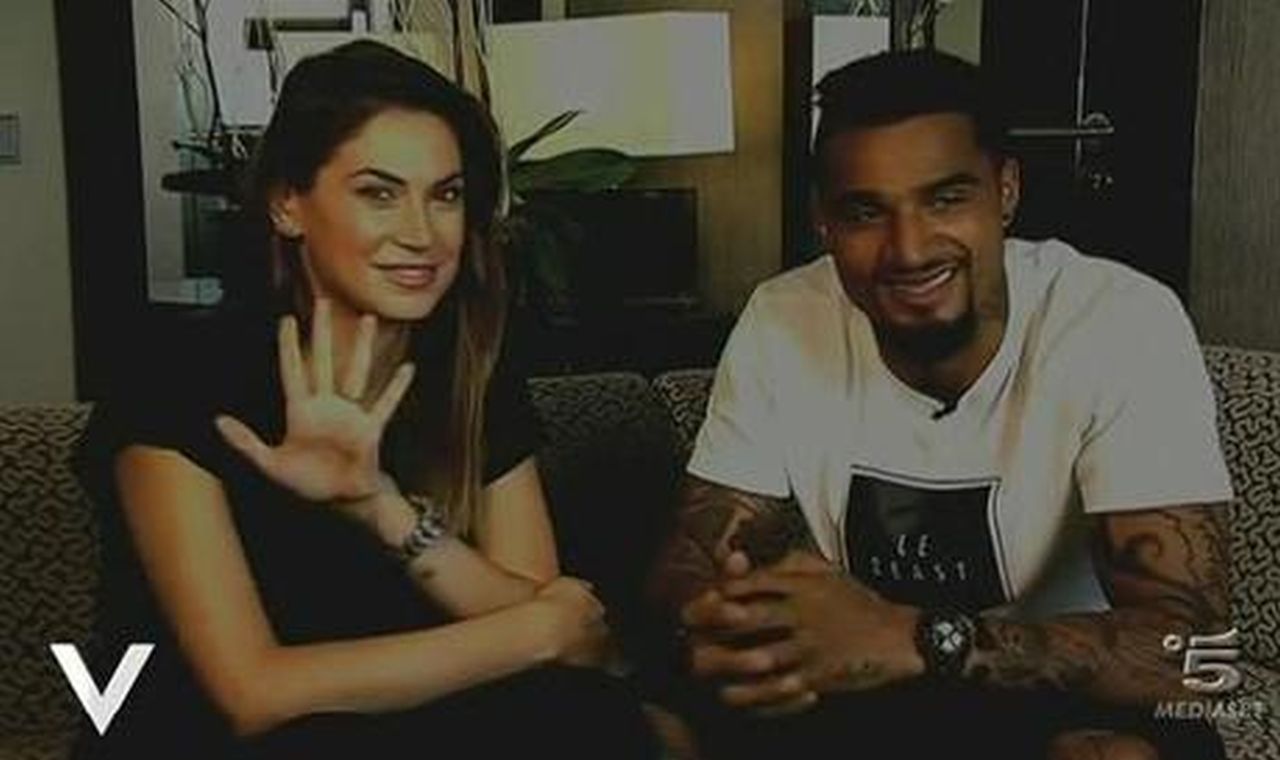 Melissa Satta e Kevin Prince Boateng