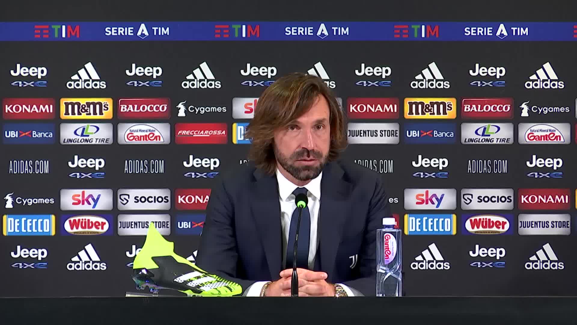 Juventus-Sassuolo, Pirlo arrabbiato: "Sbagliato già troppe volte"