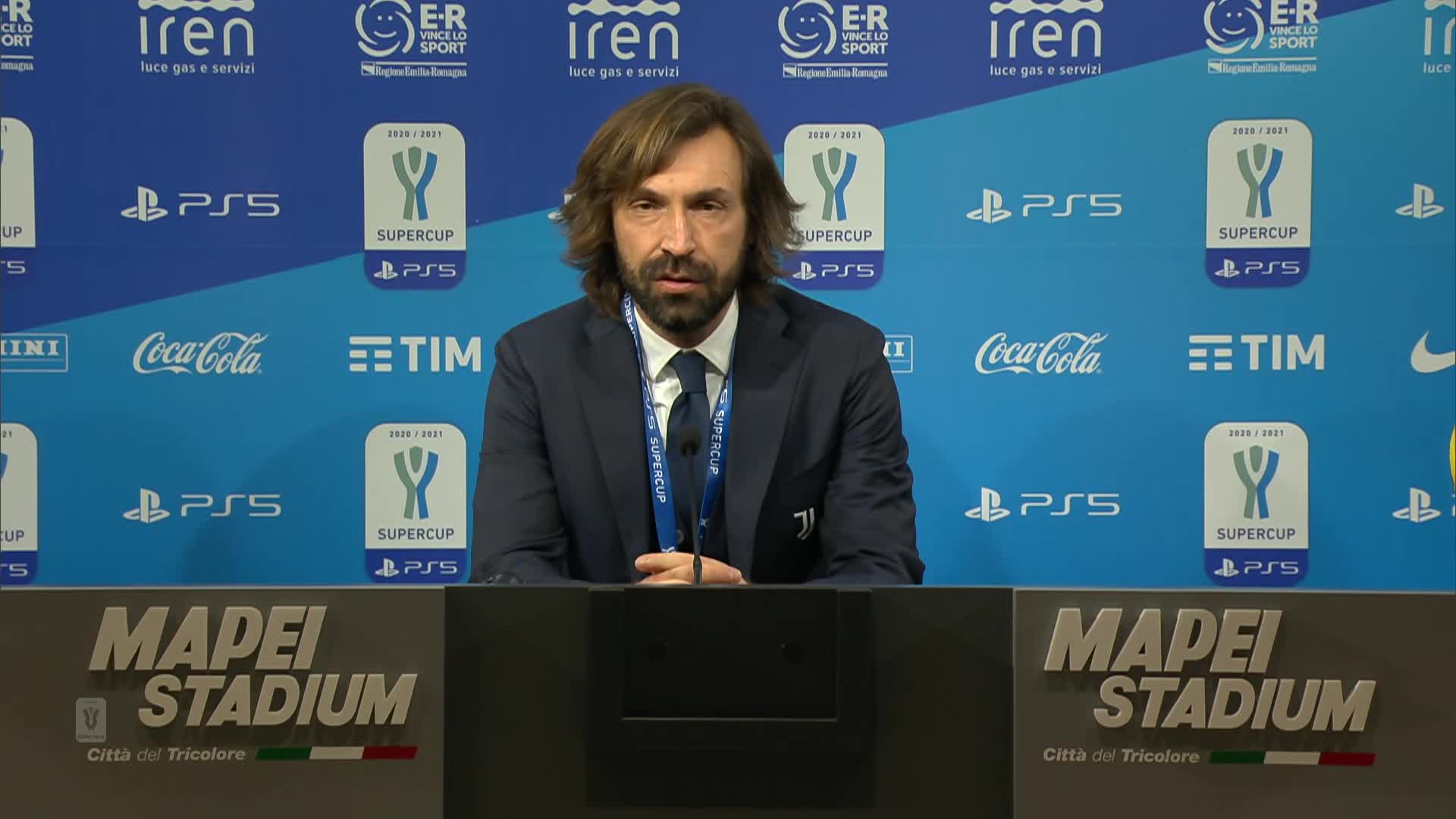 Supercoppa alla Juventus, Pirlo risponde ai critici: "C'è ancora fame"