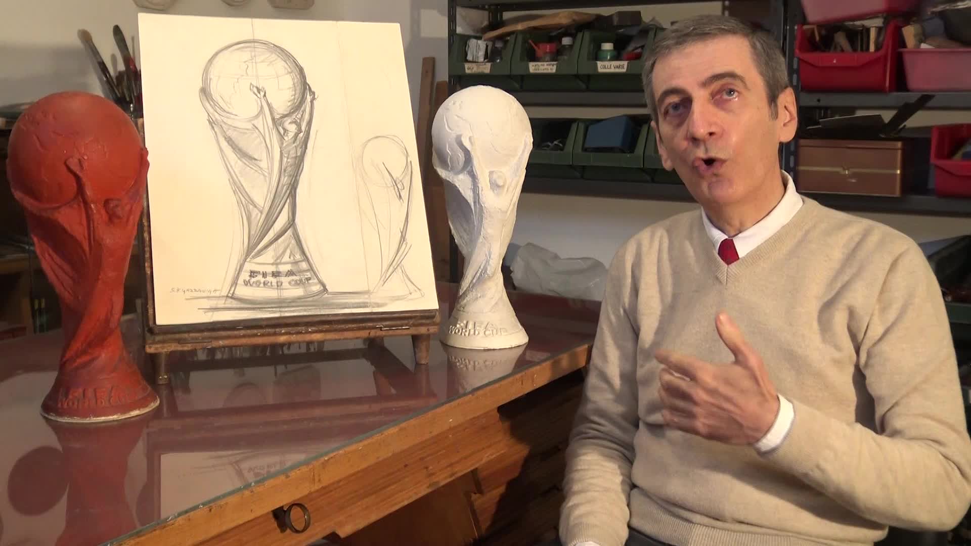 Silvio Gazzaniga, ricordando il 'papà' della Coppa del Mondo. VIDEO