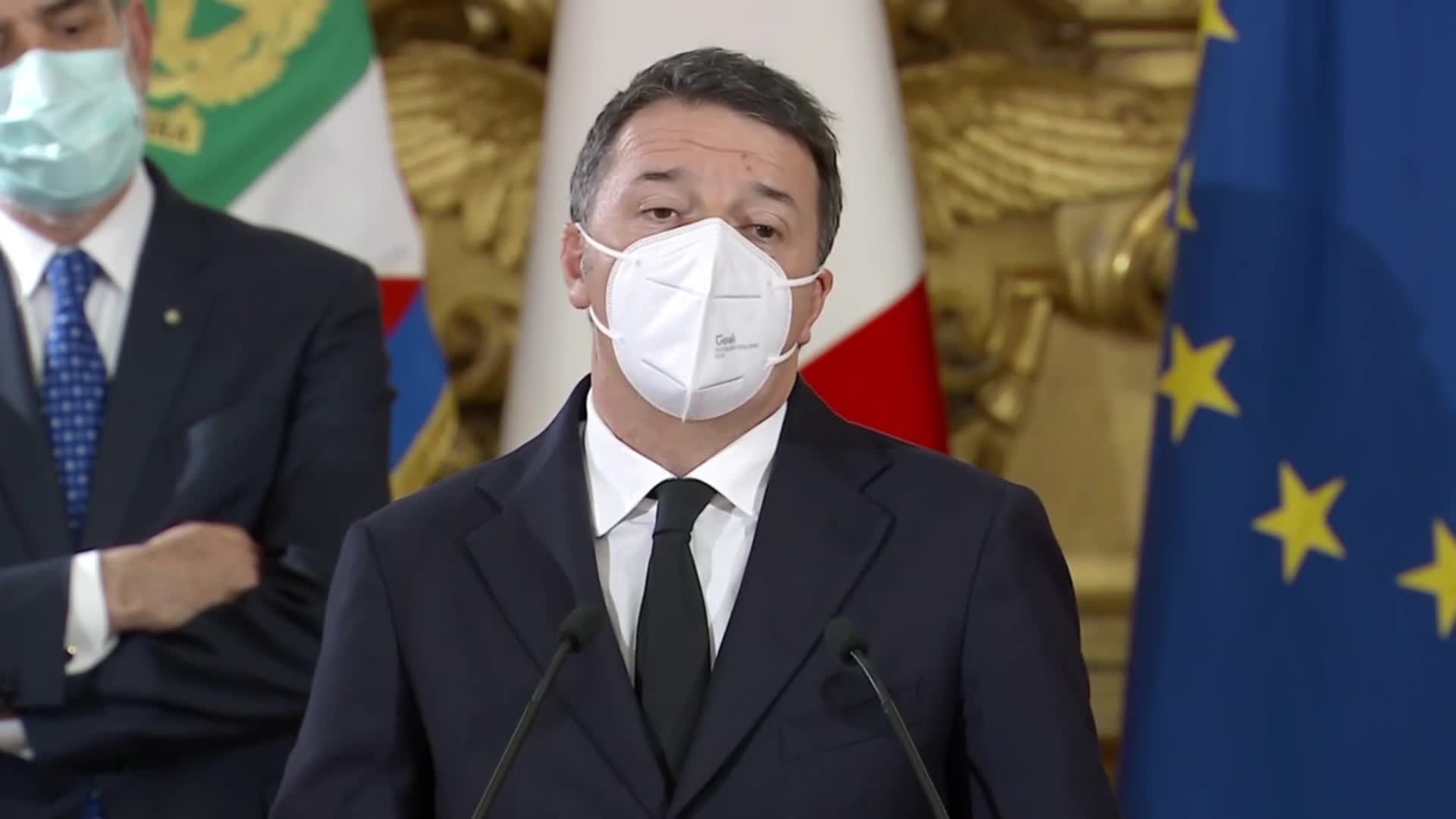 Consultazioni, Renzi: “Serve un governo in tempi brevi”