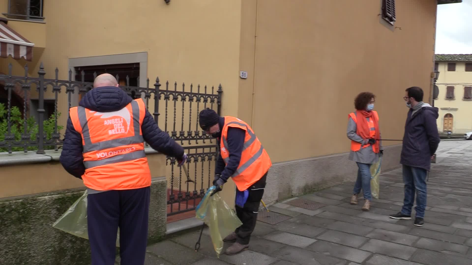 Mugello, volontari in marcia per ripulire il centro storico