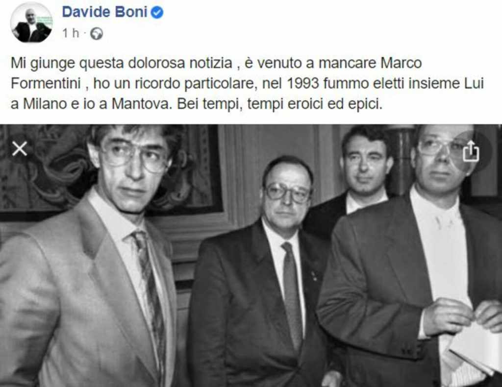La politica piange Marco Formentini: unico sindaco di Milano della Lega