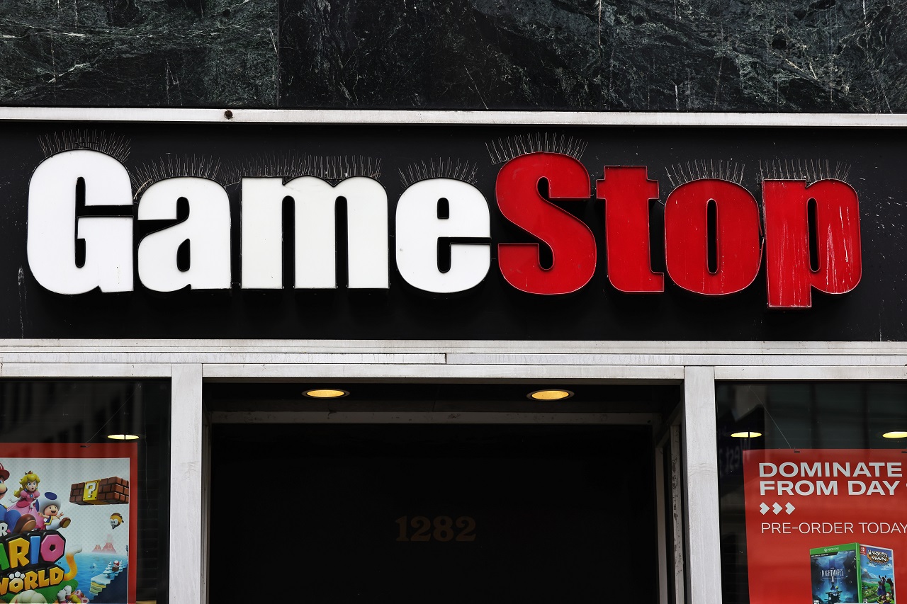 Il logo di GameStop