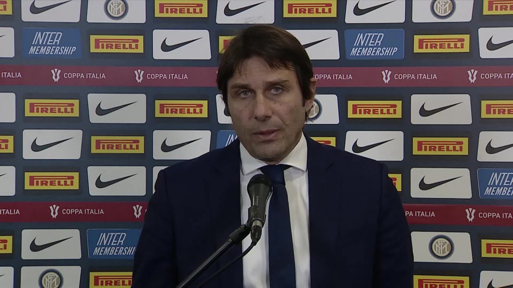 Coppa Italia, Inter-Juve: la gioia di Pirlo e il rammarico di Conte