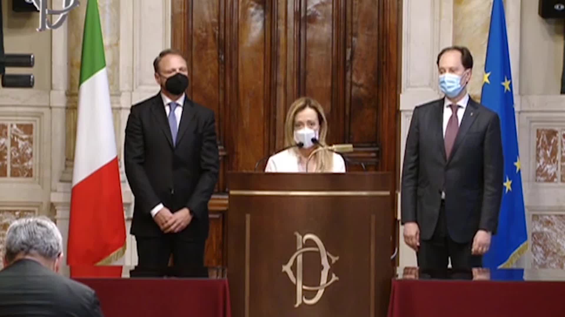 Governo, Giorgia Meloni ribadisce il 'no' di Fratelli d'Italia a Draghi