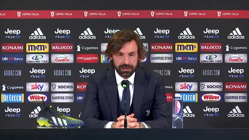Coppa Italia, Juventus prima finalista. Pirlo soddisfatto, Conte irritato