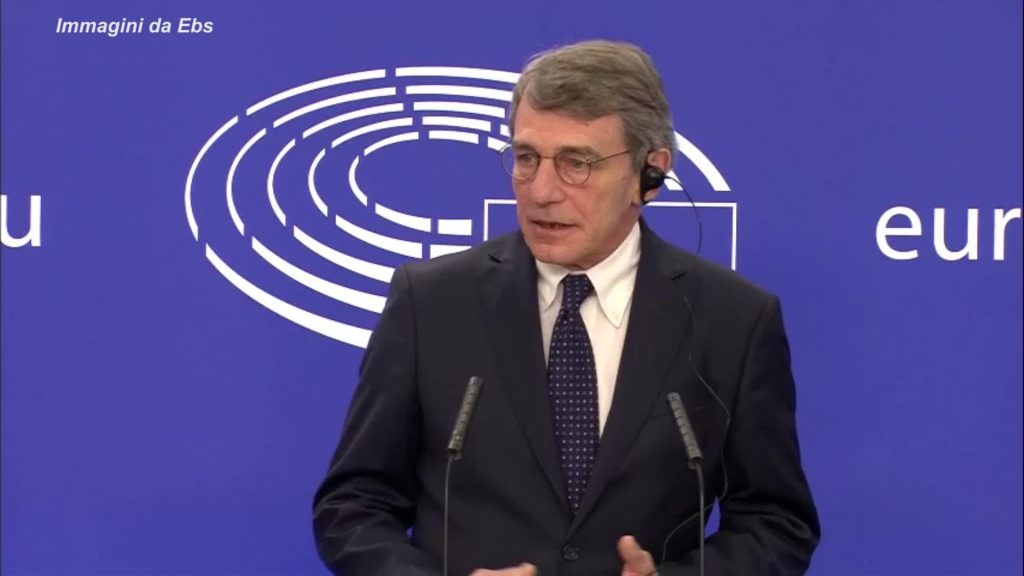 UE, Sassoli: "Su Recovery la parola passa ai Parlamenti nazionali"
