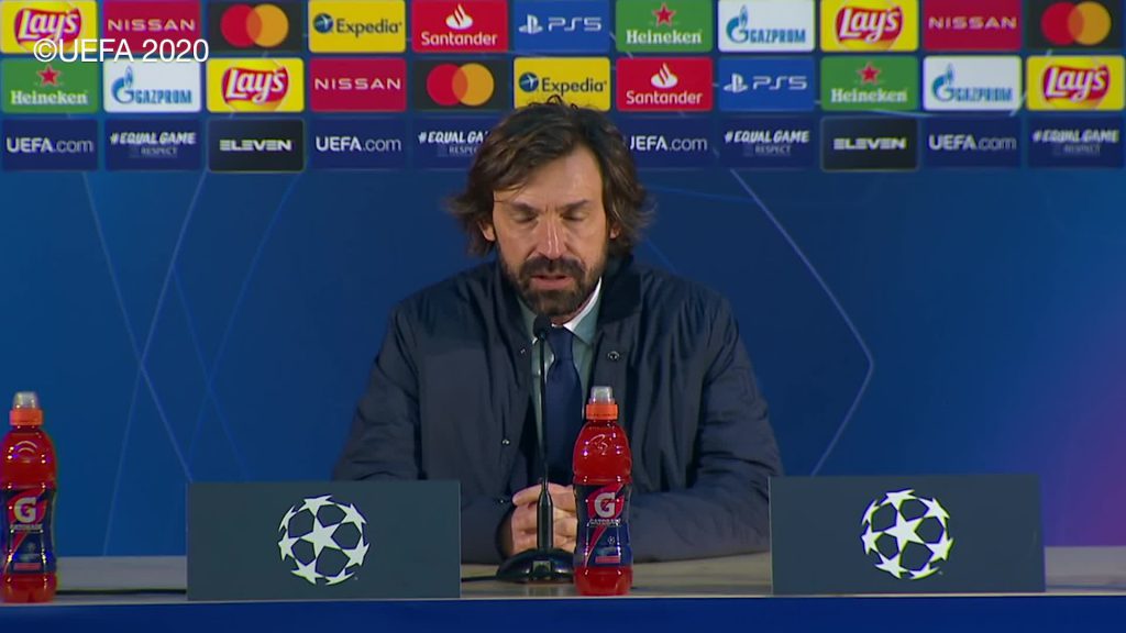 Champions League, Juve sconfitta a Porto: l'amarezza di Andrea Pirlo