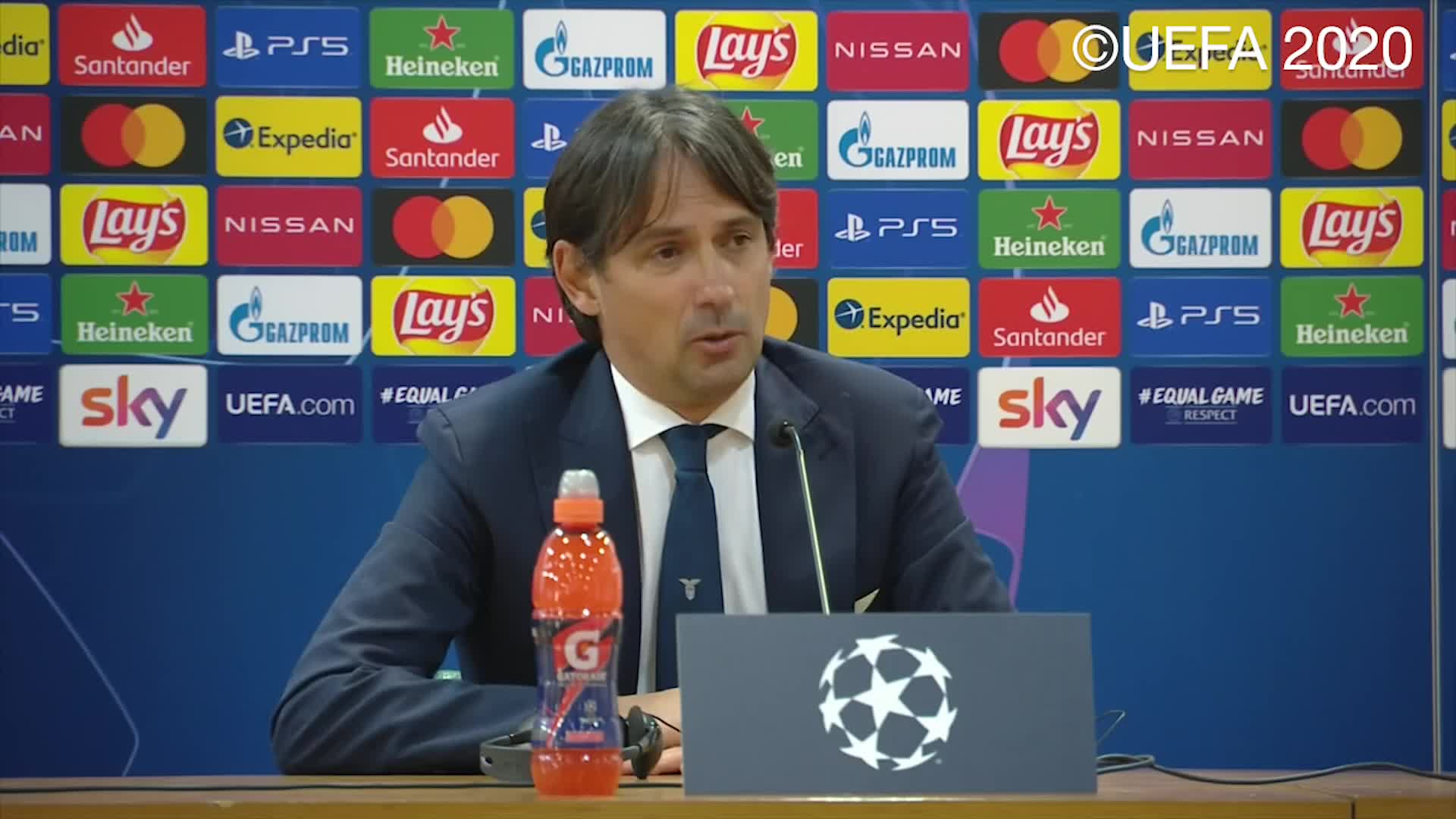 Lazio-Bayern Monaco, Inzaghi: "Sconfitta che ci aiuterà a crescere"