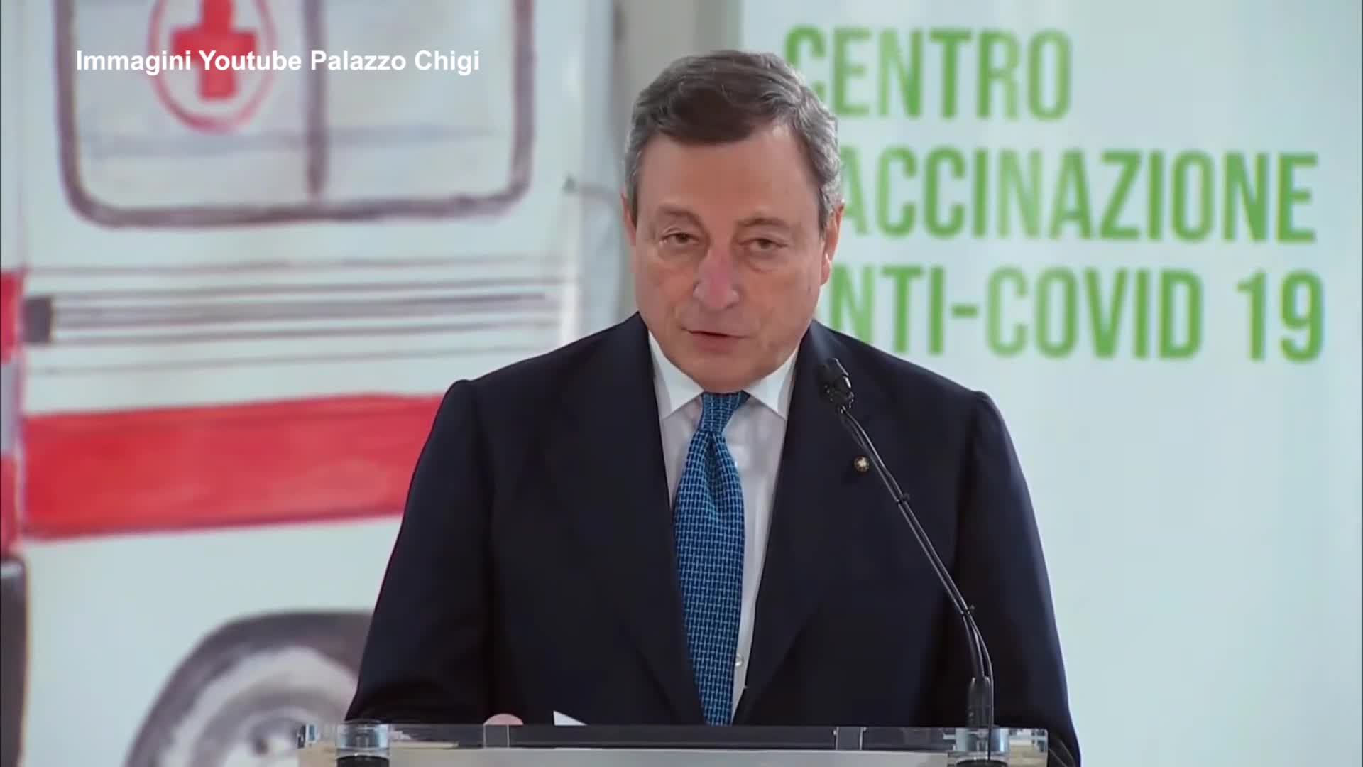 Draghi rassicura su AstraZeneca: “Non c’è legame con gli incidenti”